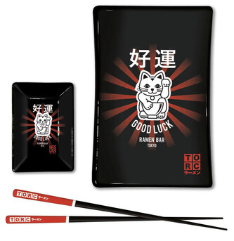 Sushi set Sushi set The Original Ramen Company - Lucky Cat, ‎20 x 12 x 3 cm
