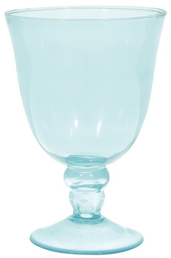 Sklenička na víno modrá malá