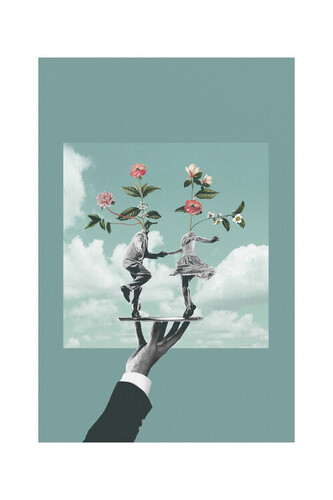 Plakát, Obraz - Maarten Léon - Let's go dancing, 40 × 60 cm