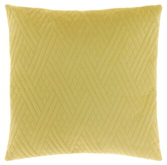 Vzorovaný polštář Cem žlutý