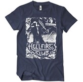 Tričko Stranger Things - Hellfire Club Rock, XL