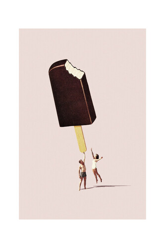 Plakát, Obraz - Maarten Léon - You treat me well, 40 × 60 cm