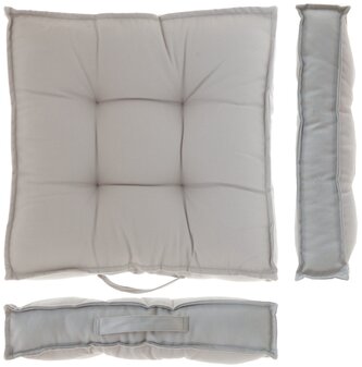 Vysoký podsedák Belvi světle šedý