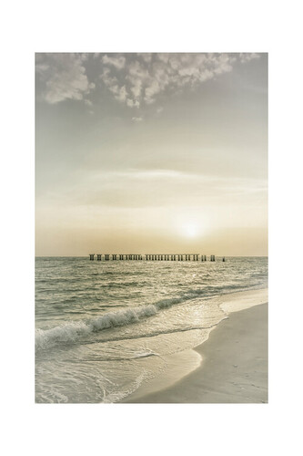 Plakát, Obraz - Melanie Viola - Gasparilla Island sunset, 40 × 60 cm