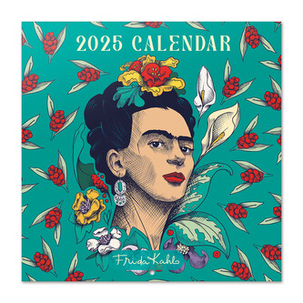 Kalendář 2025 Frida Kahlo, 30 x 30 cm