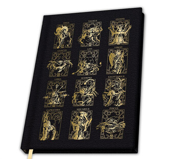 Zápisník Sain Seiya - Gold Armors, A5