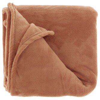 Elegantní deka Claudi světle hnědá