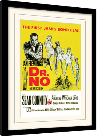 Obraz na zeď - James Bond - Dr No Yellow, 34.3 × 44.5 cm