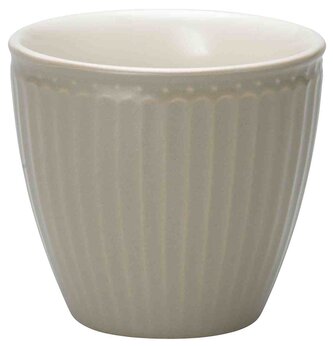 Porcelánový hrnek na latté Alice Warm Grey