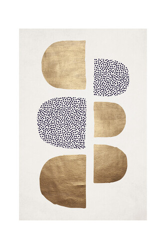 Plakát, Obraz - Kubistika - Geometric no.7, 40 × 60 cm