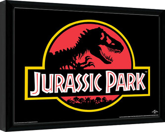 Obraz na zeď - Jurský Park - Classic Logo, 40 × 30 cm