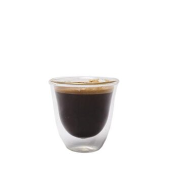 Sklenička dvouplášťová na espresso