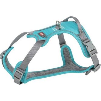 Postroj PREMIUM ACTIVE, aqua - L-XL: 74-100 cm/ 25 mm