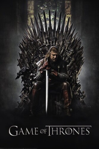 Plakát, Obraz - Game of Thrones - Season 1 Key art, 61 × 91.5 cm