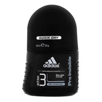 Adidas A3 Men Pro Invisible Deodorant Roll-on - Kuličkový antiperspirant 50 ml pro muže