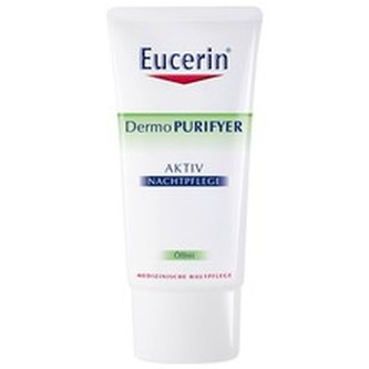 Eucerin DermoPURIFYER ( problematická pleť ) - Aktivní hydratační noční krém 50 ml pro ženy