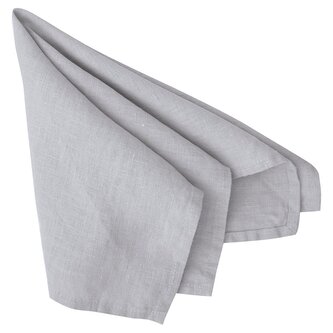 Látkový ubrousek šedý