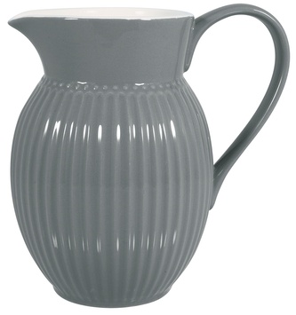 Porcelánový džbán Alice Stone Grey velký