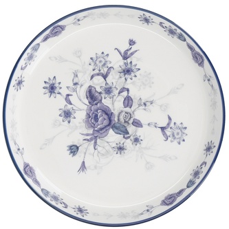 Porcelánový dezertní talíř Blue Rose