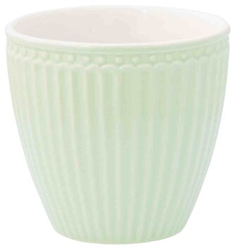 Porcelánový hrnek na latté Alice Pale Green