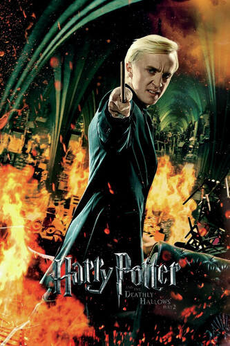 Umělecký tisk Harry Potter - Draco Malfoy, 26.7 × 40 cm