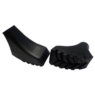 Koncovky na trekingové hole Acra 2 ks - černý