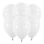 Latexové balonky 30 cm - bílé, 6 ks