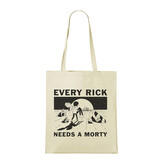 Taška Rick a Morty - Every Rick Needs a Morty, 100% bavlna