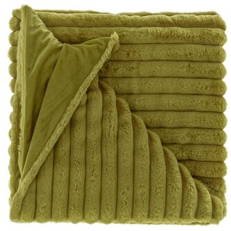 Dekorativní deka Peppe ve světle zelené