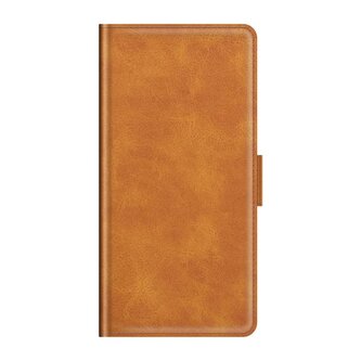 ELITE FLIP CASE Samsung Galaxy A22 5G - světle hnědá