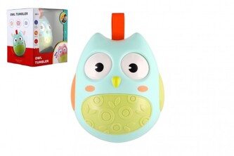 Roly Poly sova plast 11cm se zvukem v krabičce 14x16x12cm 6m+ Roly Poly sova plast 11cm se zvukem v krabičce 14x16x12cm 6m+