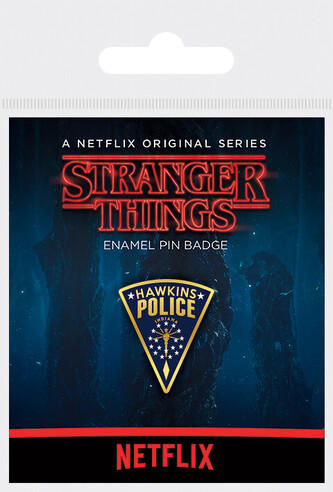 Placka Stranger Things - Hawkins Police