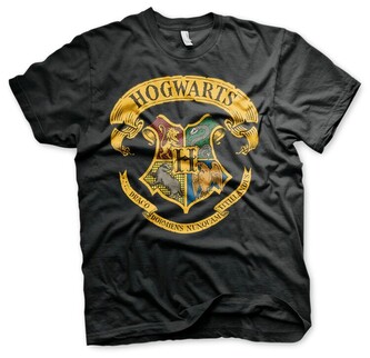Tričko Harry Potter - Hogwarts Crest, XXL