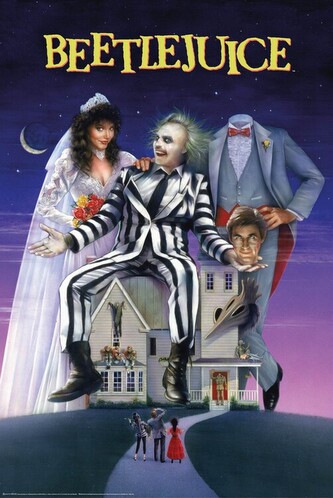 Plakát, Obraz - Beetlejuice, 61 × 91.5 cm