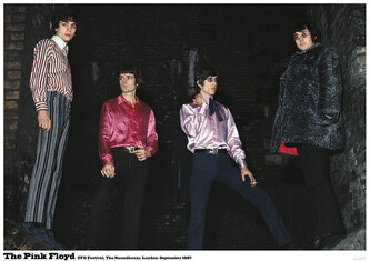 Plakát, Obraz - Pink Floyd - UFO Festival London September 1967, 84 × 59.4 cm
