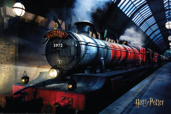 Plakát, Obraz - Harry Potter - Bradavický expres, 91.5 × 61 cm