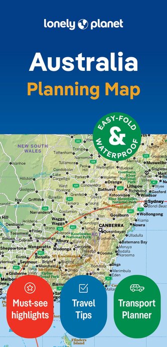 Lonely Planet Australia Planning Map