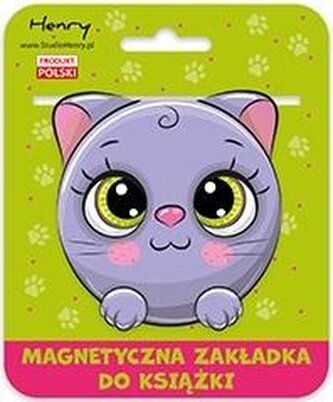 Zakładka magnetyczna Kulka Kotek