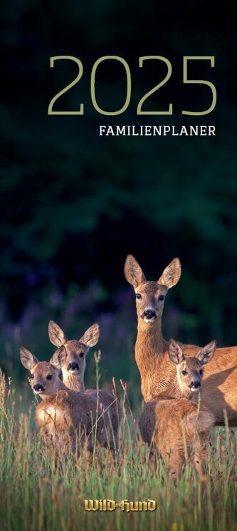 WILD UND HUND Edition: Familienplaner 2025