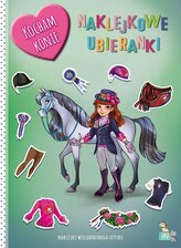 Magiczne konie. Naklejkowe ubieranki