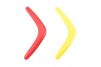 Bumerang plast 28cm 3 barvy