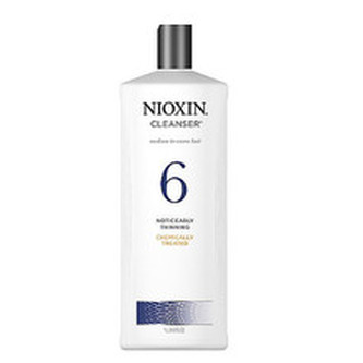 Nioxin System 6 Cleanser Medium To Coarse Hair Noticeably Thinning Natural & Chemically Treated - Čistící šampon pro normální až silné přírodní i barvené výr 1000 ml pro ženy
