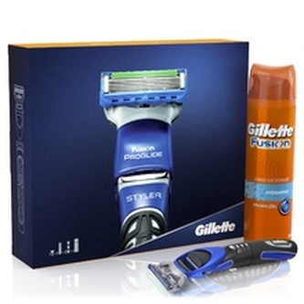 Gillette Fusion Proglide Styler Set - Dárková sada pro muže 200 ml pro muže