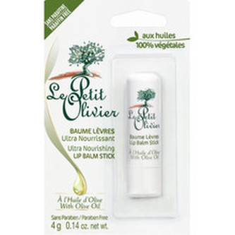 Le Petit Olivier Olivový olej Lip Balm Stick - Ultra vyživující balzám na rty 4. ml pro ženy
