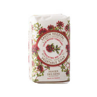 Panier Des Sens Červený tymián Vegetable Soap - Rostlinné tuhé mýdlo 150. ml pro ženy