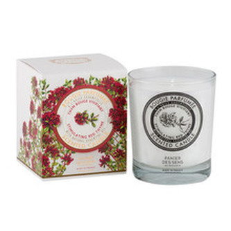 Panier Des Sens Červený tymián Scented Candle - Vonná svíčka ve skle 180. ml pro ženy