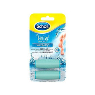 Scholl Velvet Smooth Hrubé ( 2 ks ) - Náhradní hlavice do elektrického pilníku do vody pro ženy