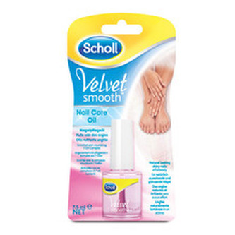 Scholl Velvet Smooth Nail Care Oil ( rose ) - Pečující olej na nehty růžový 7.5 ml pro ženy