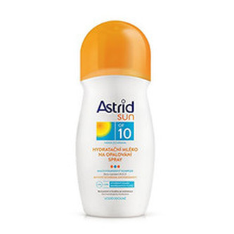 Astrid Sun OF 10 - Hydratační mléko na opalování ve spreji 200 ml unisex