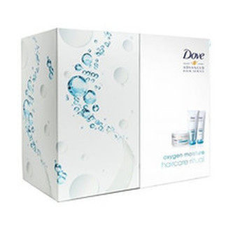 Dove Oxygen & Moisture Dárková sada péče o jemné vlasy 700 ml pro ženy